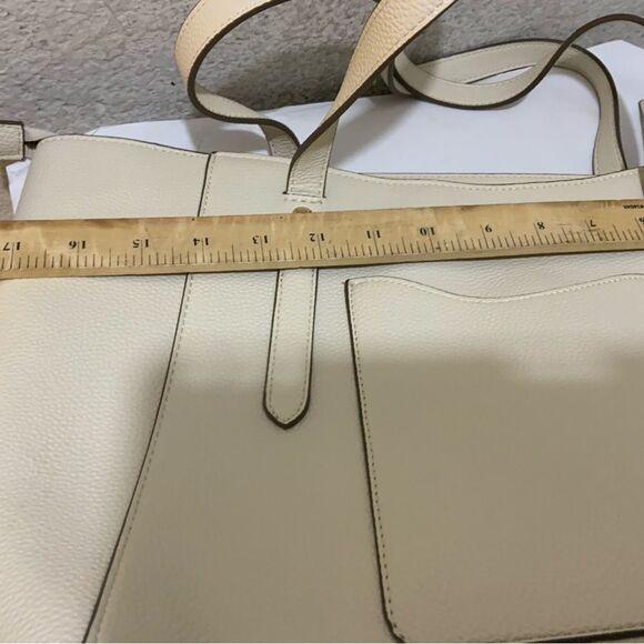 NANETTE LEPORE Dome Tote Crossbody In white Vanilla - Picture 11 of 12